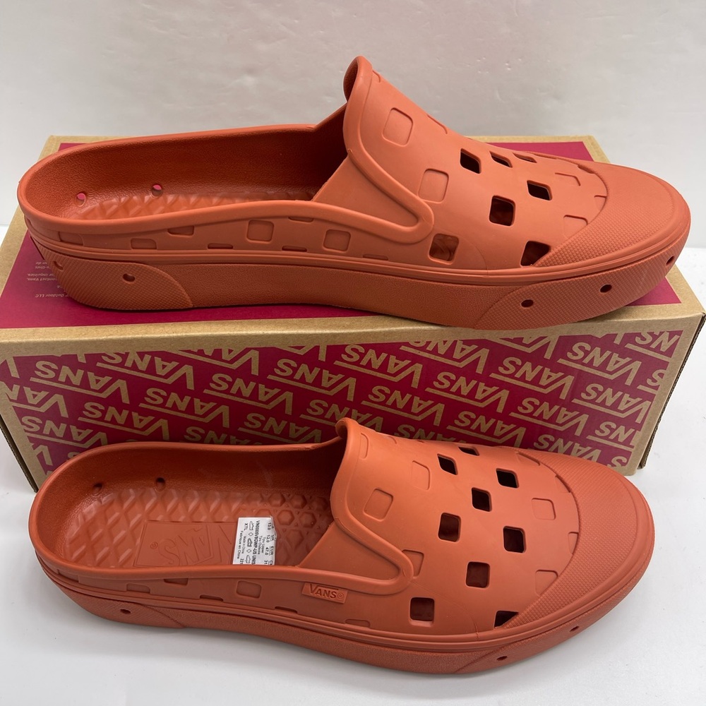 Vans Slip-On Mule Trk
Burnt Ochre
VN0005V8GWP Orange Slip-On Shoes Sneakers - Picture 2 of 16